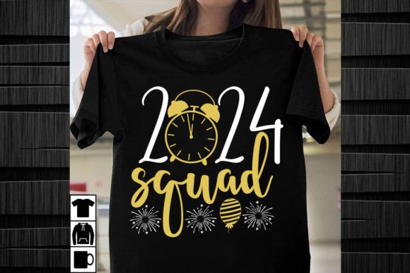 2024 Squad SVG Design: Graphics for T-Shirt & Branding