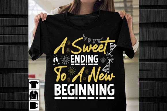 A Sweet Ending to a New Beginning SVG: Graphics & T-Shirt Designs