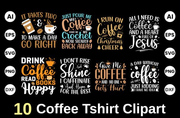 Coffee Graphics: A Publisher's Review of Mug & T-Shirt Designs