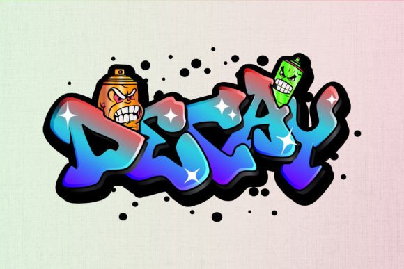 Decay: Urban Graphics for T-Shirt Designs