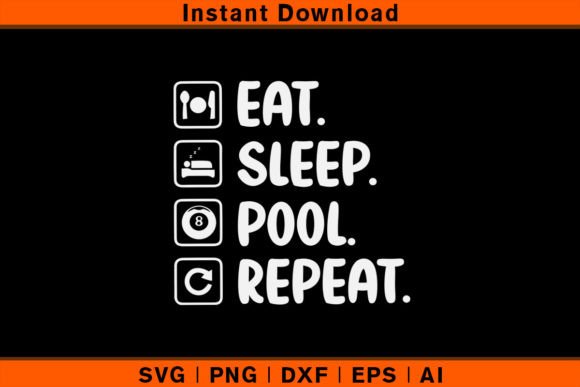 Eat Sleep Pool Repeat: A Designer’s Take on Versatile Graphics