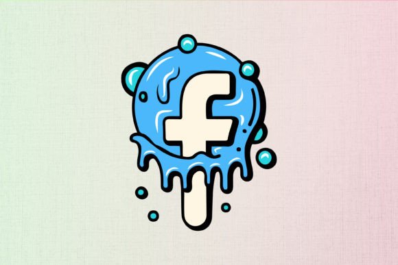 Facebook Graffiti Art Graphics for T-Shirt Designs