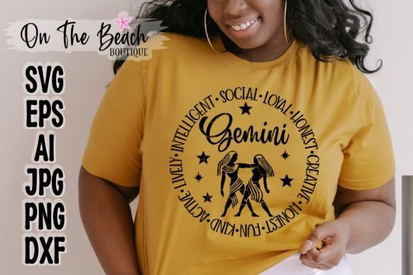 Gemini Graphics for T-Shirt Designs & Editorial Content
