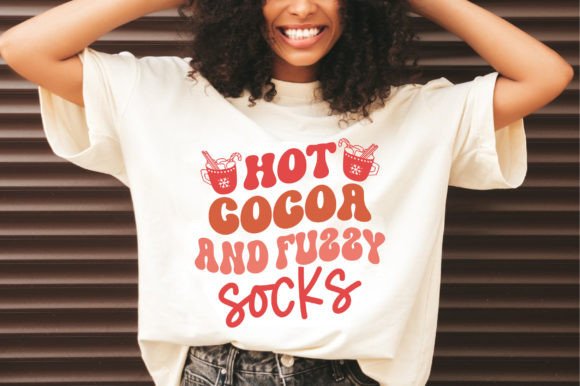Hot Cocoa and Fuzzy Socks: Graphics for T-Shirt Designs