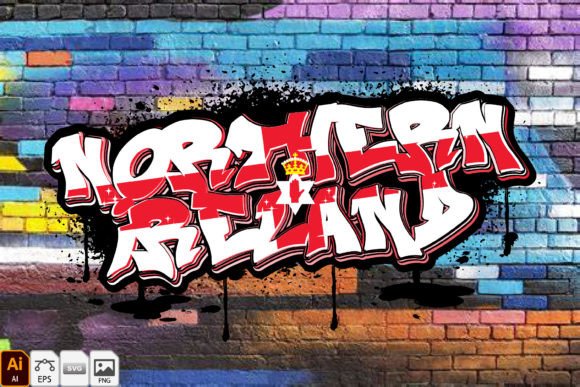 Northern Ireland Graphics for T-Shirt Designs & Branding