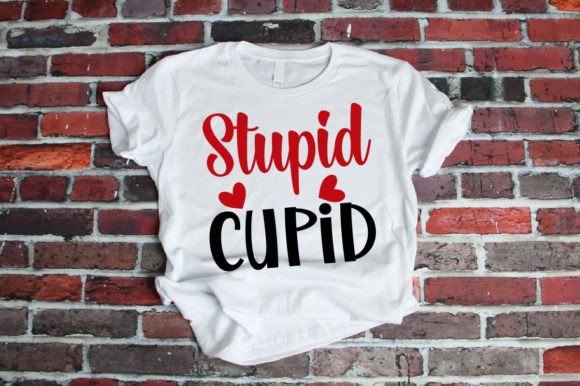Stupid Cupid SVG Design: Playful Graphics for T-Shirt Designs