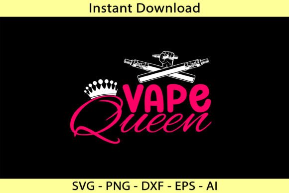 Vape Queen Graphics: A Brand Designer's T-Shirt Designs Review