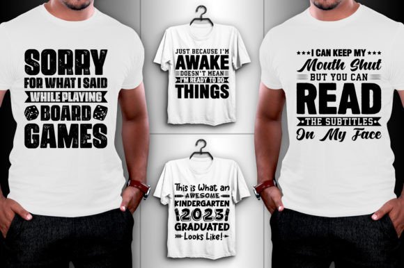 Vintage T-Shirt Design Graphics for Crafters
