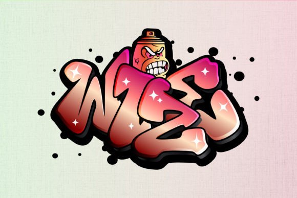 Wize Graphics: Graffiti Lettering for T-Shirt Designs