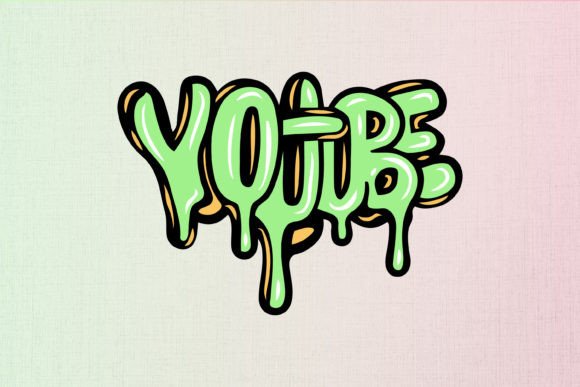 Youtube Graffiti Graphics for T-Shirt Designs