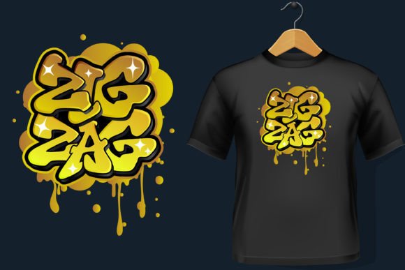 Zig Zag Graphics: Bold T-Shirt Design Review
